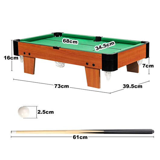 Wooden Mini Snooker Table