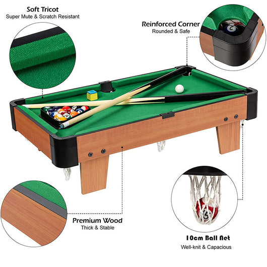 Wooden Mini Snooker Table