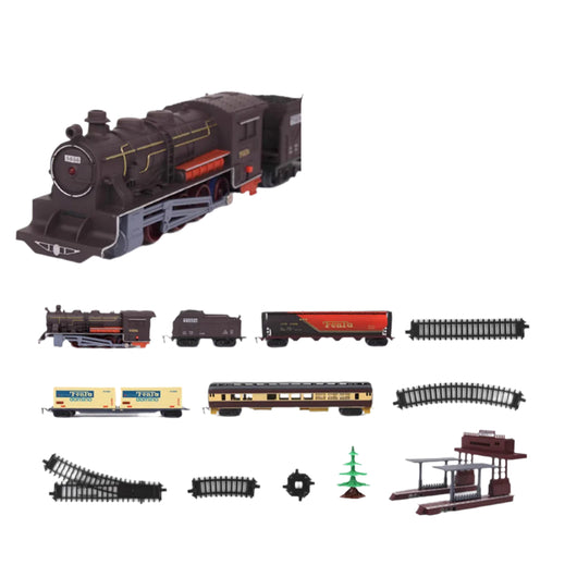 Electric Train Set Toy Classical Nostalgia Train