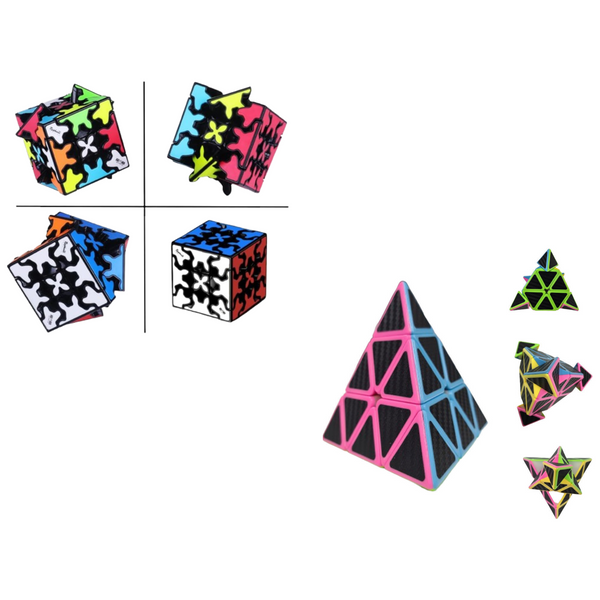Educational Pyramid Speed Cube