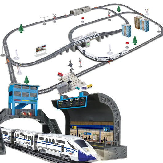 Electric High Speed Train Set for Kids