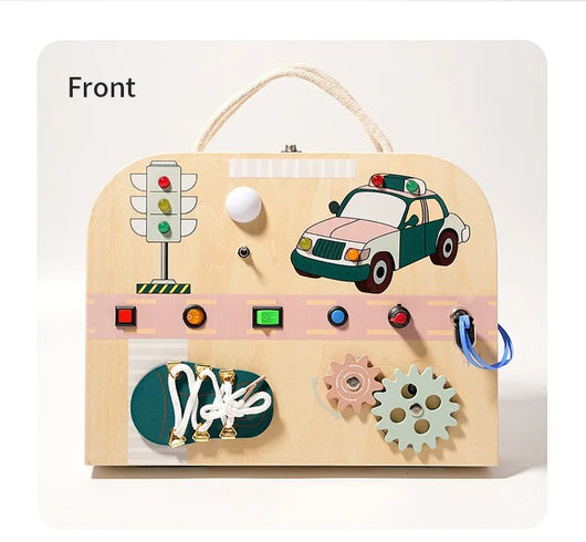 Magnetic Wooden Puzzle Busy Board