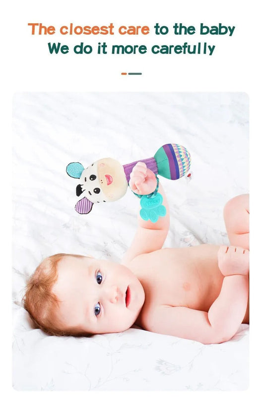 Animal Rattle Hand Grip