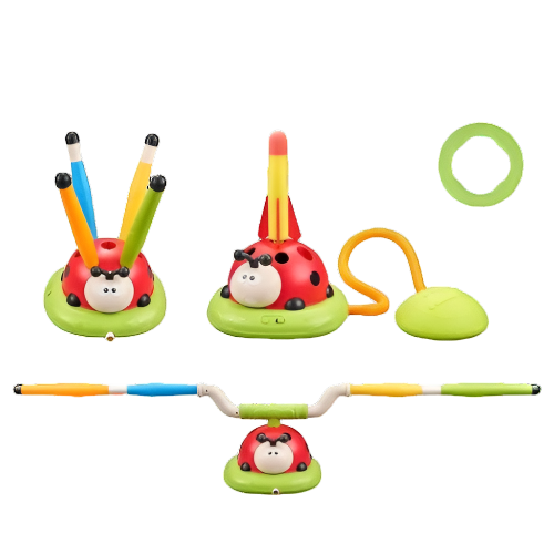Ladybug Discovery Toy – 3 Skills in 1