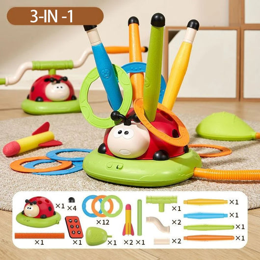 Ladybug Discovery Toy – 3 Skills in 1
