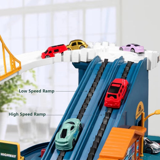 Kids Mountain Rail Car Dinosaur