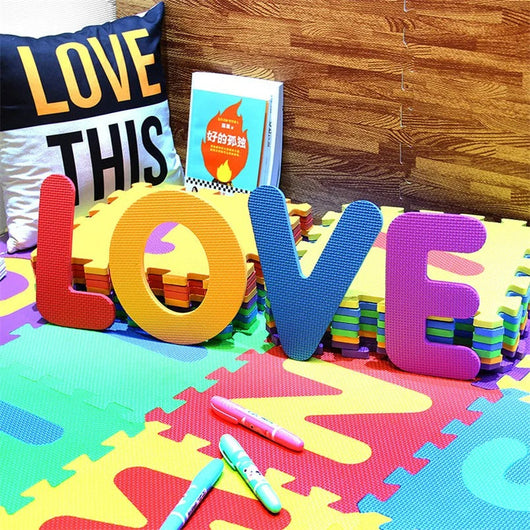 Puzzle Mat Numbers and Letters