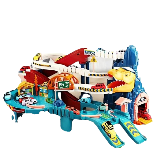 Kids Mountain Rail Car Dinosaur
