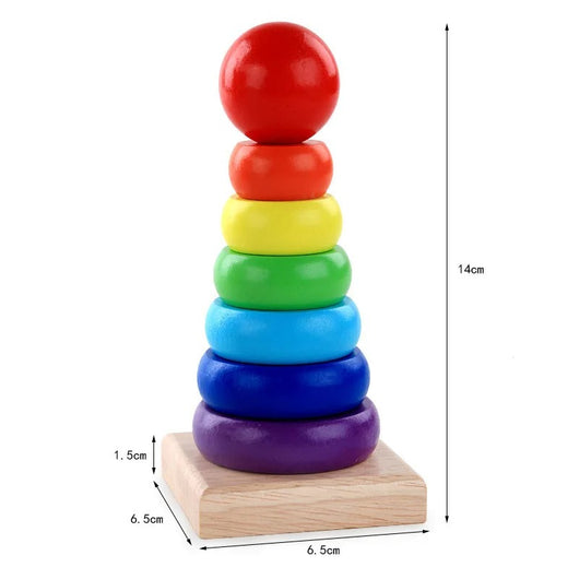 Wooden Geometric Shape Sorting Puzzle