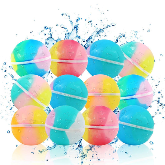 Magnetic Silicone Reusable Water Ball 12pcs