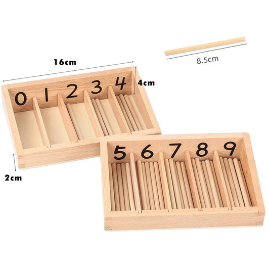 Montessori Wooden Math Learning Set