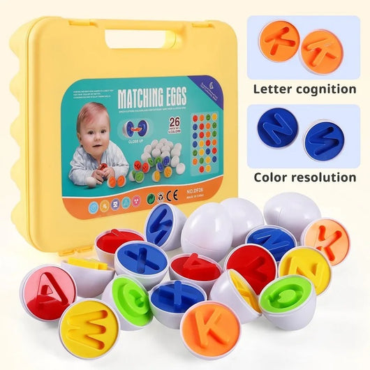Matching Eggs Color & Shape Sorter